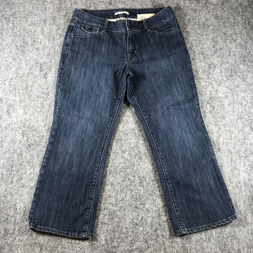 Vtg Gap 1969 Limited Jeans‎ Womens 12 Blue Medium Wash Mid Rise Straight Denim